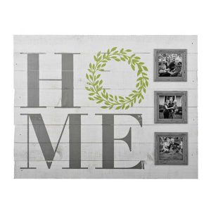 Home Wreath Collage Frame